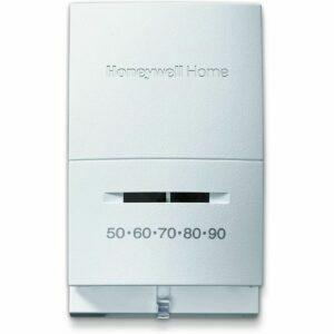Labākais neprogrammējamais termostata variants: Honeywell Home CT50K1002 standarta siltuma termostats