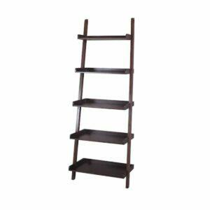 The Lowes Black Friday Option: allen + roth Java Wood 5-Shelf Ladder Bookcase