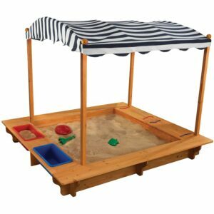 A Melhor Opção de Sandbox: KidKraft Activity Sandbox com Canopy