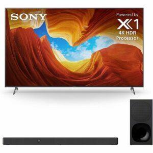 Opțiunea oferte TV Amazon Prime Day: televizor Sony XBR-65X900H 65 ”cu Soundbar și Subwoofer
