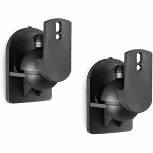 Die beste Option für Lautsprecher-Wandhalterungen: WALI Dual-Lautsprecher-Wandhalterungen