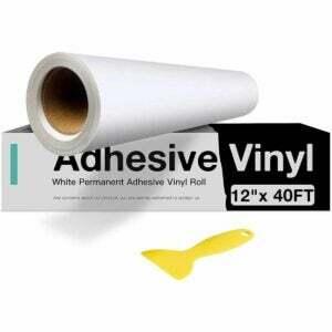 Det beste vinylalternativet for Cricuts: HTVRONT Permanent Adhesive Vinyl