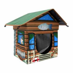 De beste optie voor kattenopvang: Kitty City Outdoor Cabin Cat House, Water Resistant