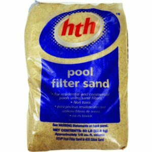 La mejor opción de arena filtrante para piscinas: HTH 67074 Cuidado de la arena filtrante para piscinas