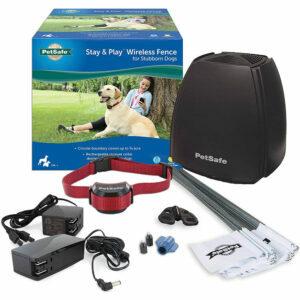 საუკეთესო უხილავი ძაღლის ღობის ვარიანტები: PetSafe Stay & Play Wireless Fence ჯიუტი ძაღლებისთვის