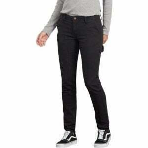 सर्वश्रेष्ठ निर्माण कार्य पैंट विकल्प: डिकी महिलाओं की खिंचाव बतख बढ़ई स्लिम पैंट