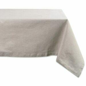 As melhores opções de toalhas de mesa: DII 100% algodão, toalha de mesa Chambray, diária básica