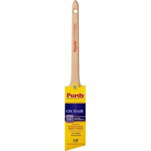 Beste børste for polyuretanalternativ: Robust 144296015 Ox-Hair Angular Trim Paint Brush
