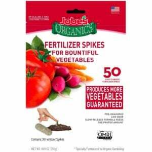 Salatalık İçin En İyi Gübre Seçeneği: Jobe's 06028 Gübre Spikes Sebze ve Domates