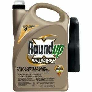 La mejor opción de herbicida para grava: herbicida de control extendido Roundup listo para usar