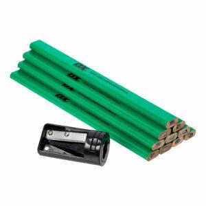 En İyi Marangoz Kalemi Seçeneği: OX Tools 10'lu Kalemtıraşlı Marangoz Kalemi Paketi