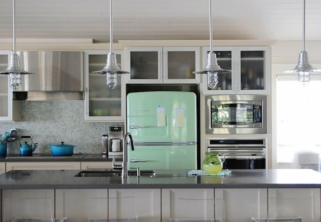Big Chill Appliances - Lime Green Kjøleskap