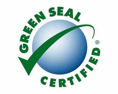 Logotipo certificado com selo verde
