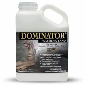 Nejlepší možnost polymerního písku: Stabilizace spár DOMINATOR pro dlažby