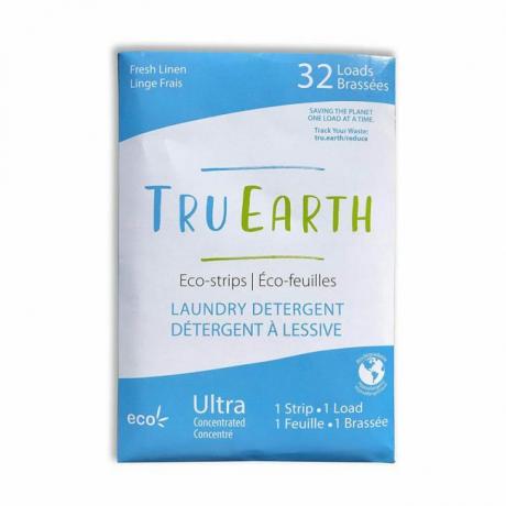 A melhor opção de detergente para a roupa: Tru Earth Eco-Strips