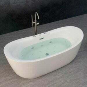 Den bedste mulighed for fritstående badekar: Woodbridge Venezia 71-tommer boblebad