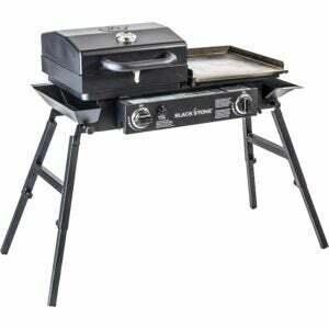 Paras hybridigrillivaihtoehto: Blackstone Tailgater Grill and Griddle Combo