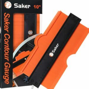 La migliore opzione per il misuratore di contorni: strumento per profili Saker Contour Gauge (blocco da 10 pollici)