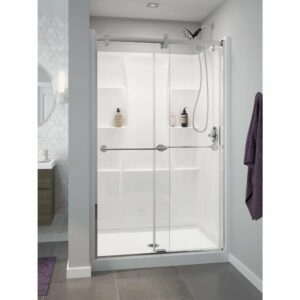 Najlepšia možnosť sprchových súprav: Súprava sprchových stien Delta Classic 400