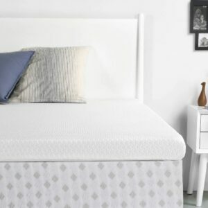 Las mejores opciones de almohadillas de colchón de enfriamiento: Topper de colchón de espuma viscoelástica RUUF