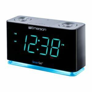 A legjobb óra rádió opció: Emerson SmartSet Alarm Clock Radio