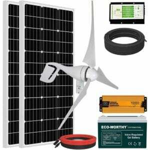Найкращий варіант домашньої вітрової турбіни: ЕКО-ГІДНИЙ 800 Вт комплект сонячної енергії вітру