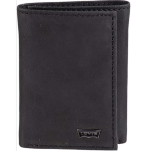 남성을 위한 최고의 지갑 옵션: Levi's Men's Trifold Wallet-Sleek