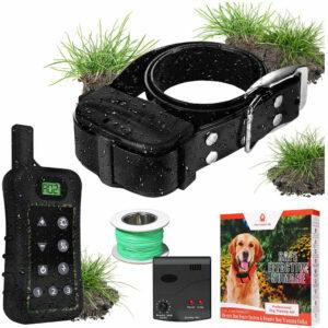 As melhores opções de cercas invisíveis para cães: Sistema de contenção de cães HQ para controle de animais de estimação