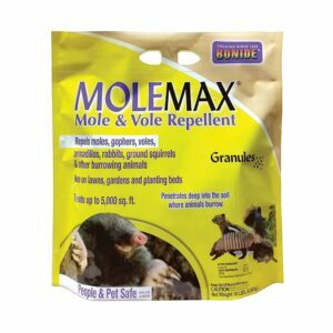 Paras myyräkarkotinvaihtoehto: Bonide MoleMax myyrä- ja myyräkarkotteet