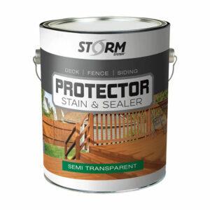 Det bästa alternativet för staketfläckar: STORM SYSTEM Penetrating Sealer & Stain Protector