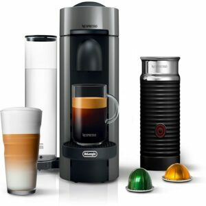Найкращий варіант машини для латте: Набір кави та кавоварки Nespresso VertuoPlus