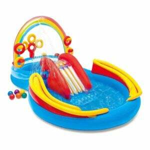 Η καλύτερη επιλογή Kiddie Pool: Intex Rainbow Ring Inflatable Play Center