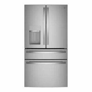 Лучший вариант холодильников GE: профиль GE 27,9 куб. футов. Холодильник с французской дверью