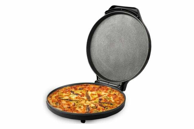 A melhor opção de presente de dia dos pais 12 polegadas Pizza Cooker e Calzone Maker