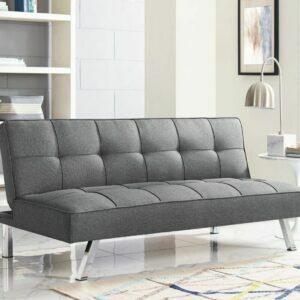 De beste futon-optie: Serta Futons Twin 66.1 " tufted back convertible Sofa