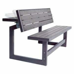 Nejlepší varianta venkovních laviček: Doživotní konvertibilní lavička