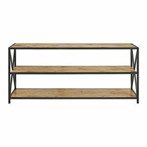 A melhor opção de estantes: Estante Walker Edison 2 Shelf Industrial Wood Metal