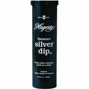 La mejor opción de pulido de plata: Hagerty 17245 Flatware Silver Dip