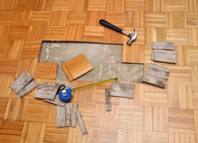 opraviť podlahu