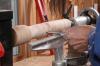 Como usar um torno para Woodturning
