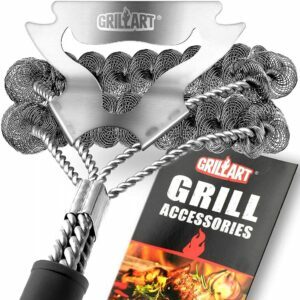 A legjobb grillezőeszközök: GRILLART Grill Brush Bristle Bristle Free & Scraper