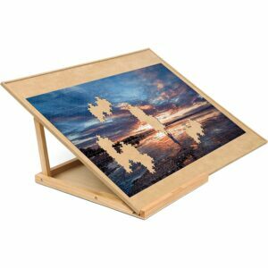 Najlepsza opcja stołów do układania puzzli: Drewniana tablica do układania puzzli Becko