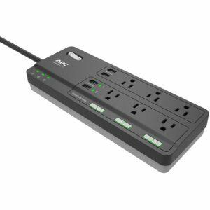 As melhores opções de Power Strip: APC Smart Plug Wi-Fi Power Strip com portas USB