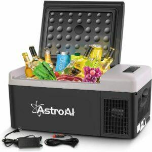 Die besten Mini-Gefrieroptionen: AstroAI Tragbarer Gefrierschrank 12 Volt Autokühlschrank