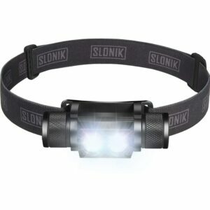 As melhores opções de capacete: Light_SLONIK 1000 Lumen recarregável CREE LED farol