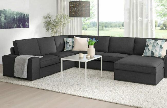Labākais dīvāna zīmola variants: IKEA