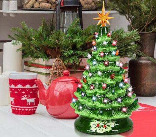 keramično božično drevo