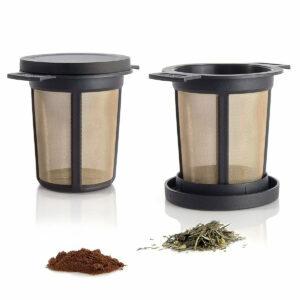 Melhores opções de infusor de chá: Café de aço inoxidável reutilizável Finum