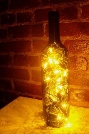 Lanternes de bouteille de vin - Produit fini