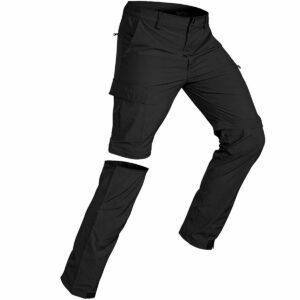 Las mejores opciones de pantalones cargo: Wespornow Men's-Convertible-Hiking